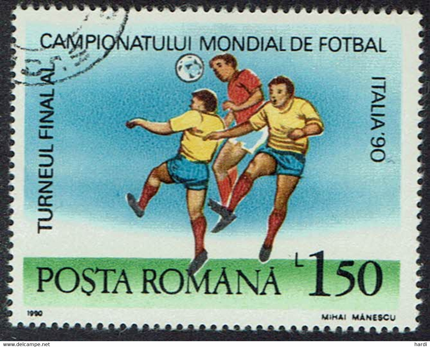 Rumänien 1990, Mi.Nr 4596, Gestempelt - Used Stamps