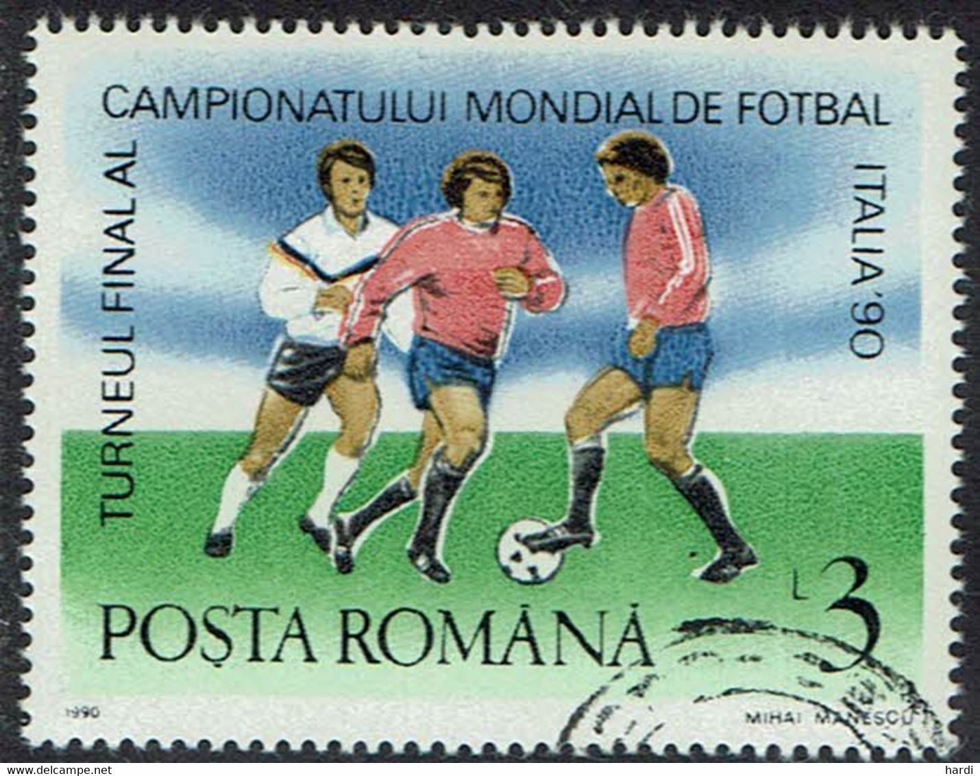 Rumänien 1990, Mi.Nr 4598, Gestempelt - Oblitérés