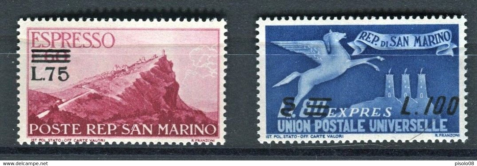 SAN MARINO 1957 ESPRESSI ** MNH - Express Letter Stamps