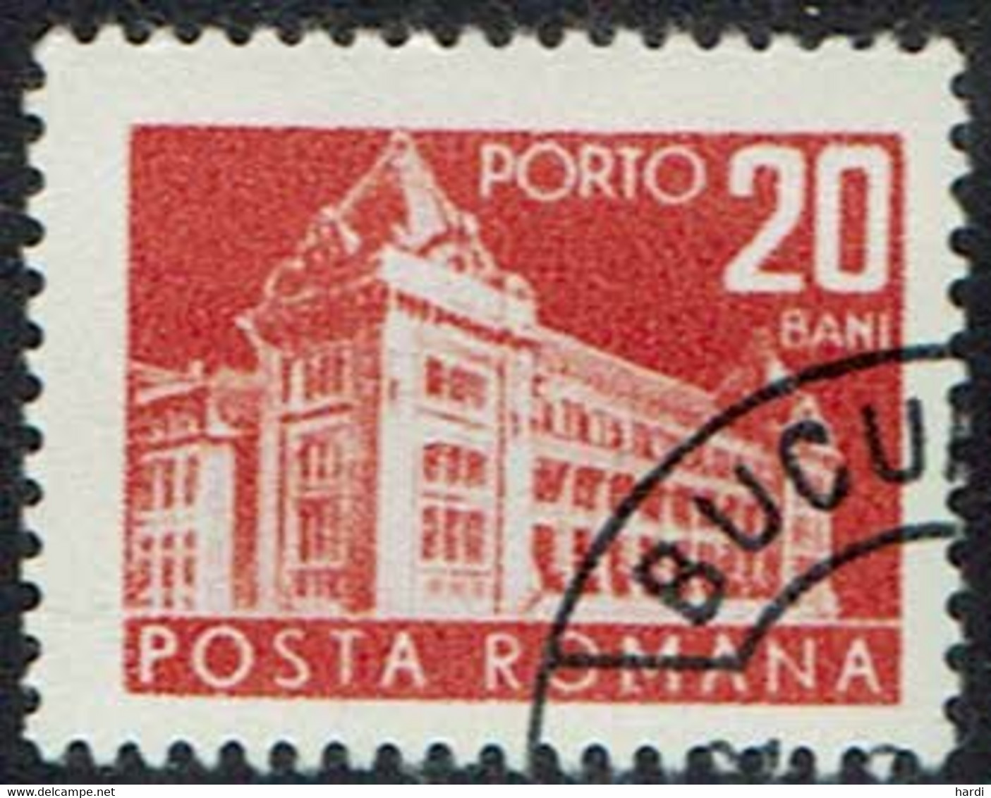 Rumänien Portomarken 1967, Mi.Nr 110, Gestempelt - Strafport