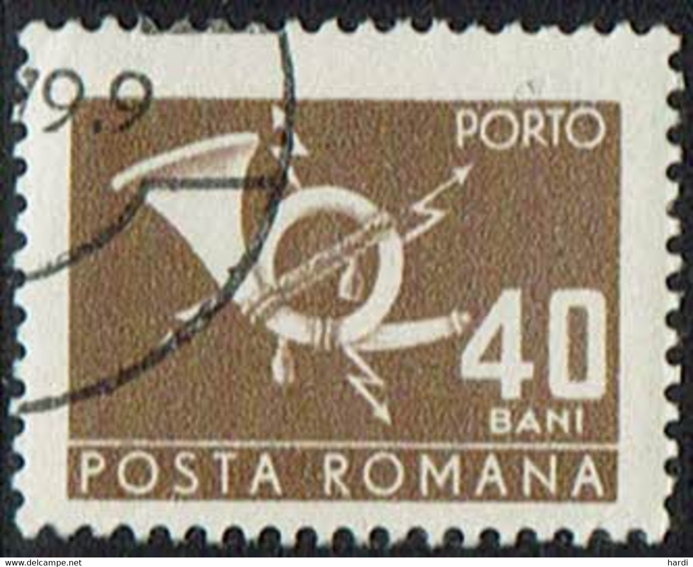 Rumänien Portomarken 1967, Mi.Nr 111, Gestempelt - Segnatasse