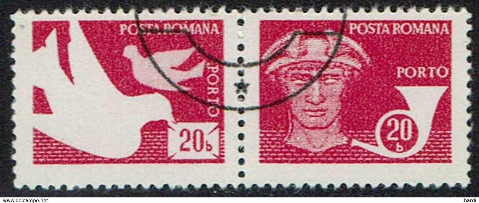 Rumänien Portomarken 1974, Mi.Nr 121, Gestempelt - Port Dû (Taxe)