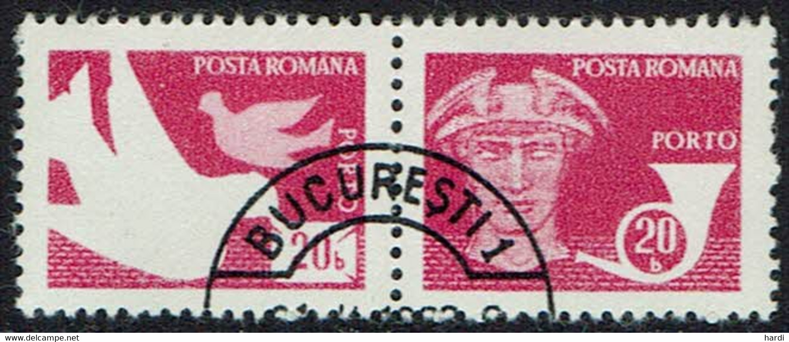 Rumänien Portomarken 1974, Mi.Nr 121, Gestempelt - Strafport