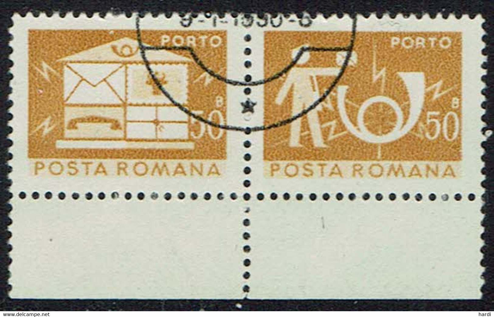 Rumänien Portomarken 1982, Mi.Nr 126, Gestempelt - Postage Due