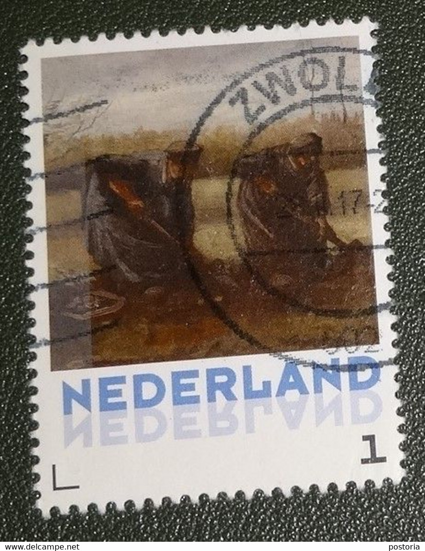 Nederland - NVPH - Xxxx - 2015 - Persoonlijke Gebruikt - Vincent Van Gogh - Boerenleven - Nr 03 - Sellos Privados