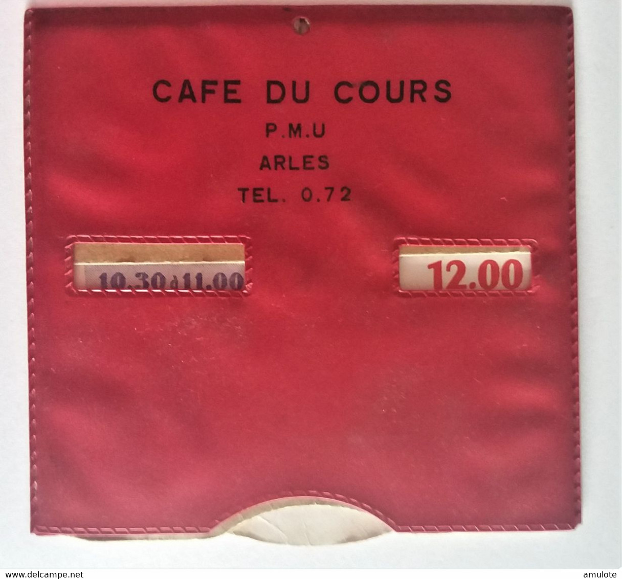 Disque De Contrôle De Stationnement - Café Du Cours - Arles 13200 - Autres & Non Classés