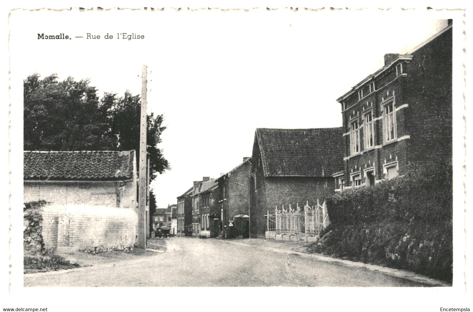 CPA-Carte Postale -Belgique  Momalle  Rue De L'église   VM40150 - Remicourt