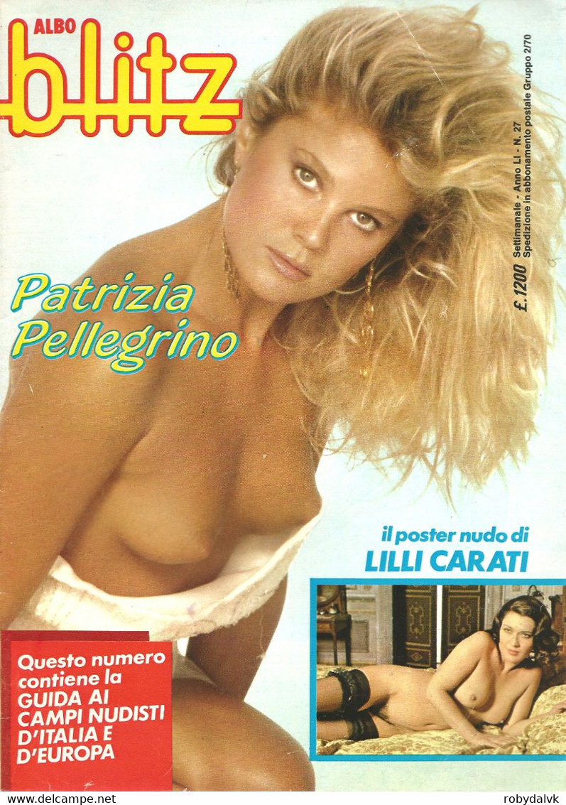 R1732 - ALBO BLITZ N. 27/1985 - PATRIZIA PELLEGRINO - Santé Et Beauté