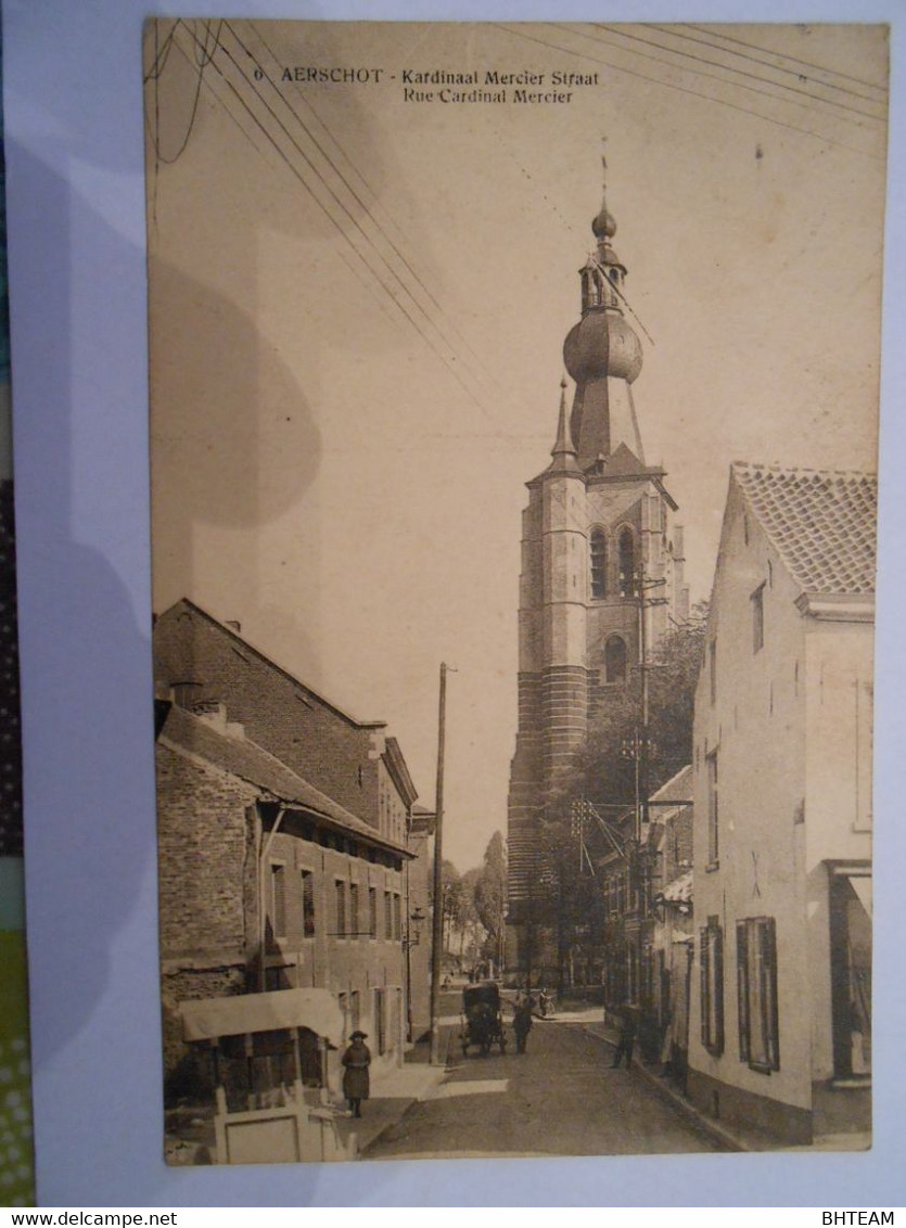 Aarschot Aerschot Kardinaal Mercier Straat ( Ijsverkoper ) ( Marchand De Glace ) Editie Bibliothèque Des Gares S.A. - Aarschot