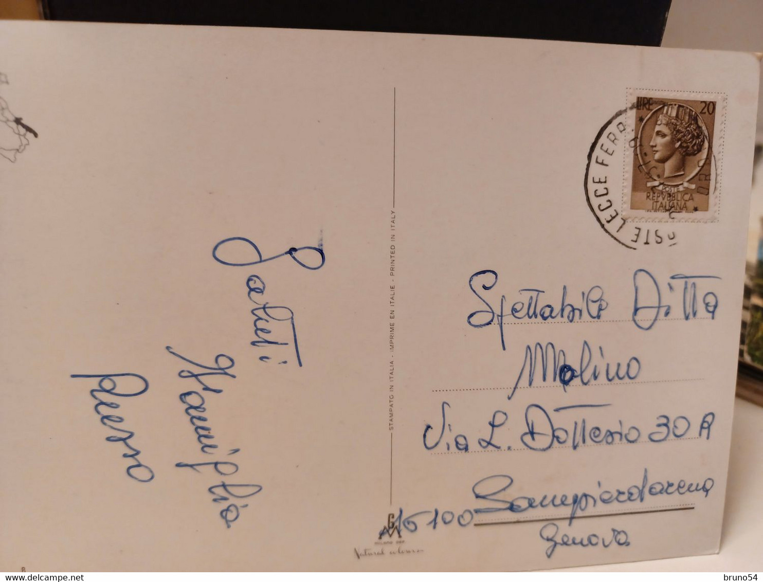 Cartolina Salento,s.Cesarea Mare,Torrevago,Polignano,S.cataldo,S.Maria Al Bagno,Lecce,Brindisi,S.Maria Di Leuca - Other & Unclassified