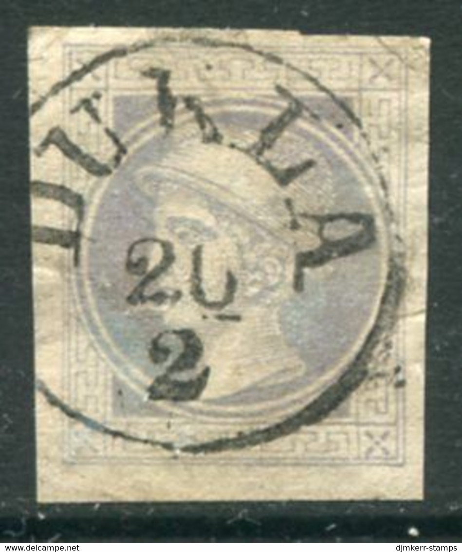 AUSTRIA 1867 Newspaper  (1 Kr)  Used With Dukla  Postmark.  Michel 42 - ...-1918 Prephilately