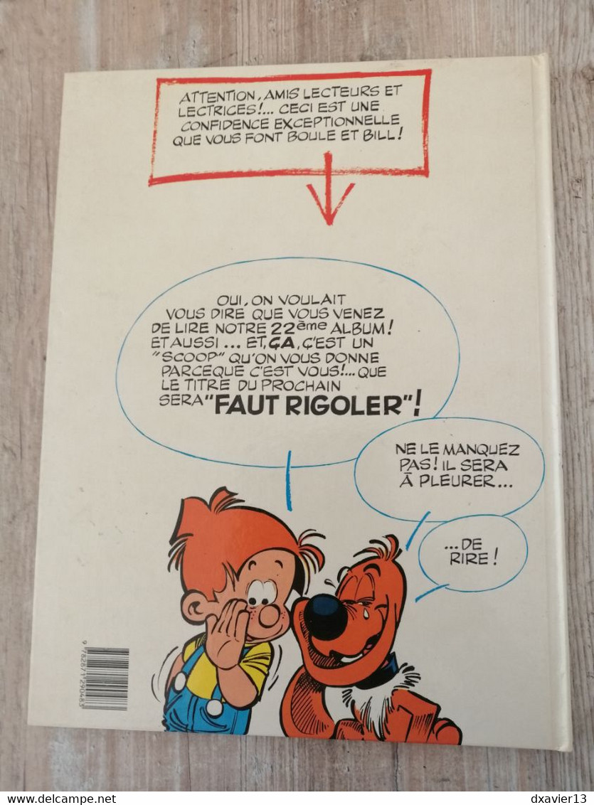 Bande Dessinée - Boule Et Bill 22 - V'Là Boulle Et Bill (1988) - Boule Et Bill