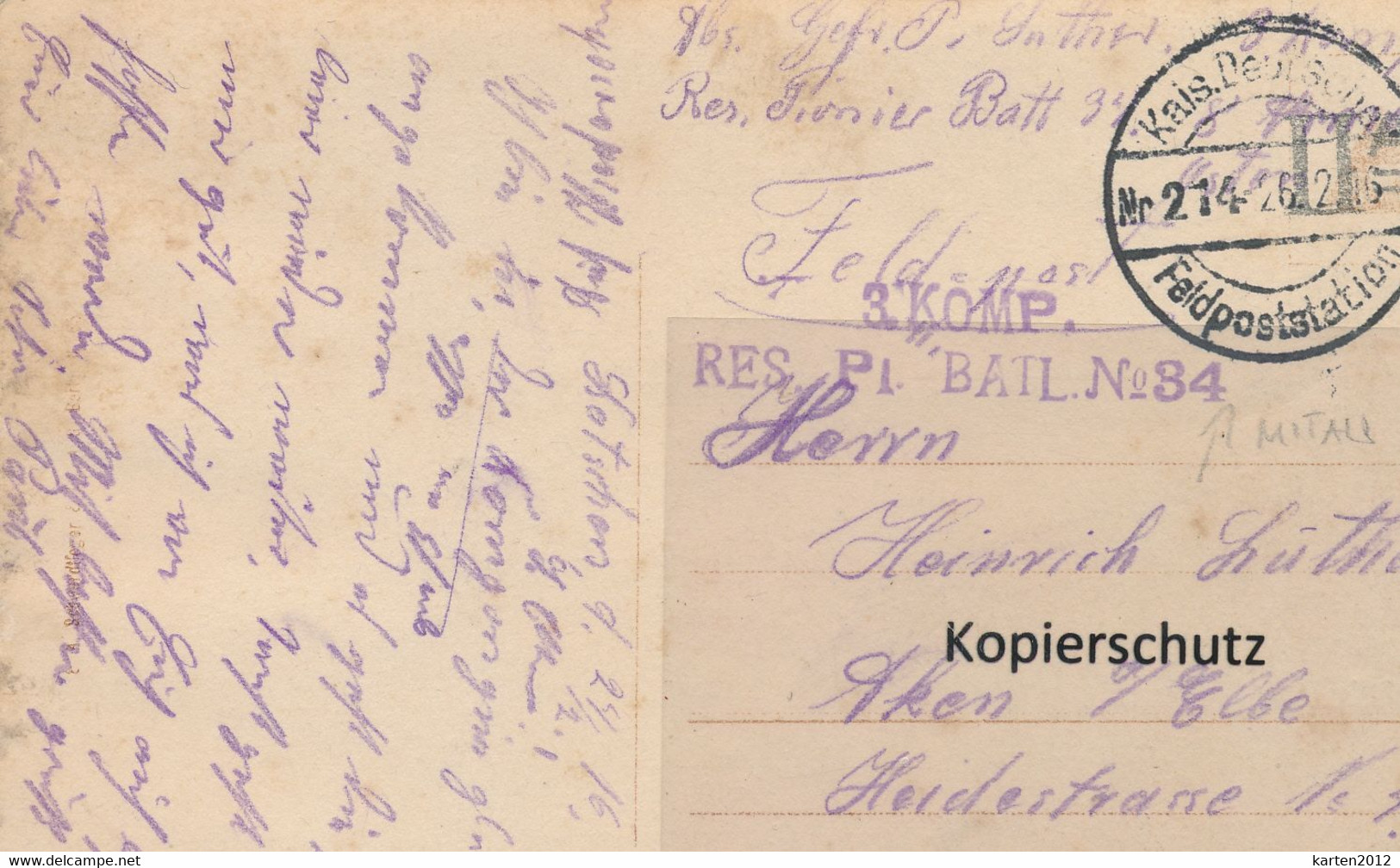 AK Lettland, "Beerdigung", Stempel Bei Mitau - Lettonia