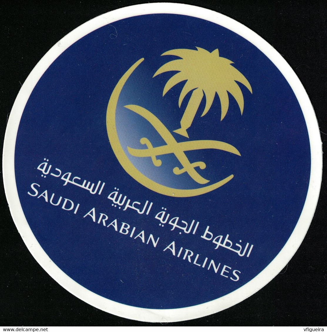 Autocollant Saudi Arabian Airlines Compagnie Aérienne - Aufkleber