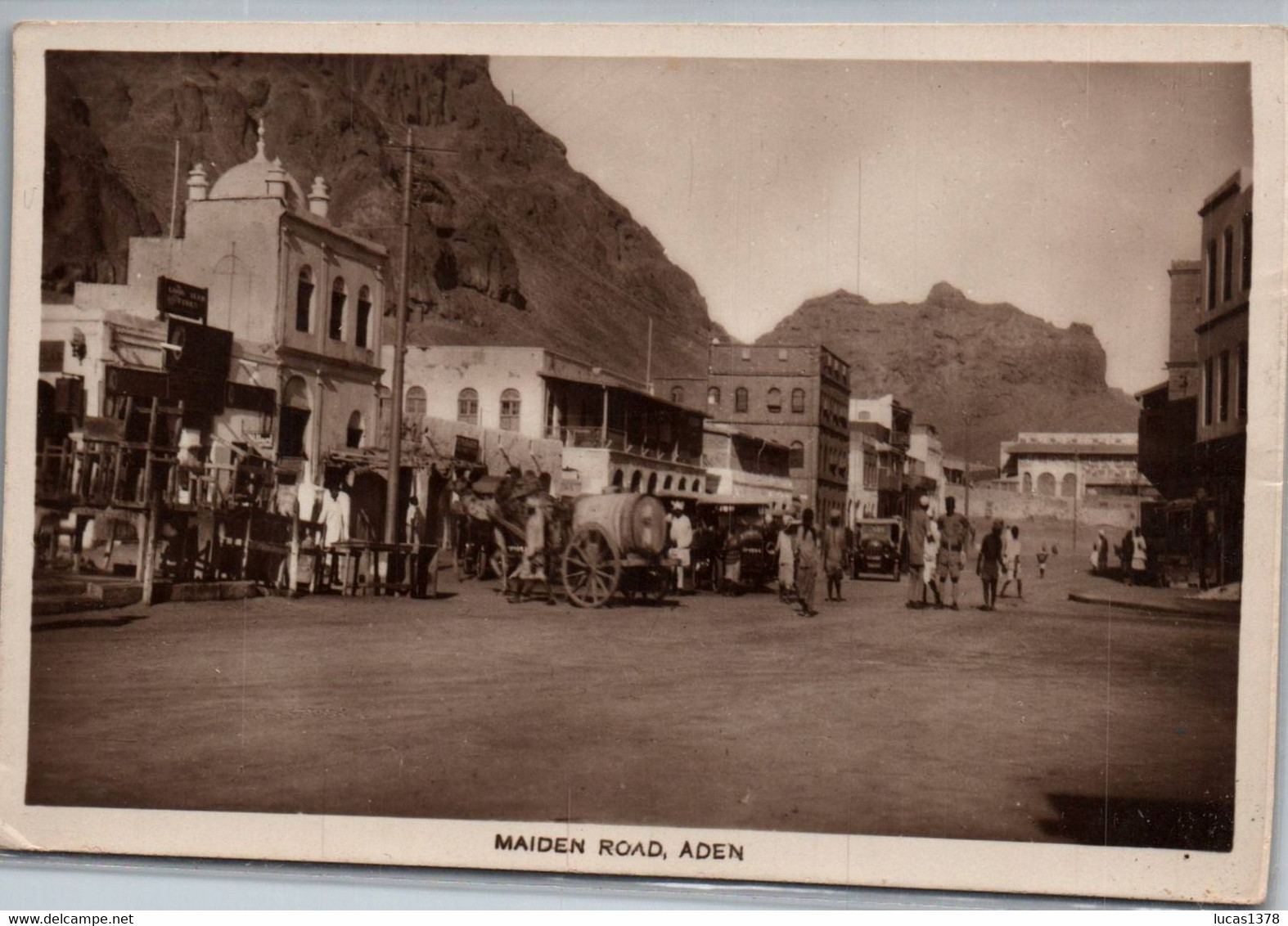 ADEN / MAIDEN ROAD / CIRC 1934 - Jemen