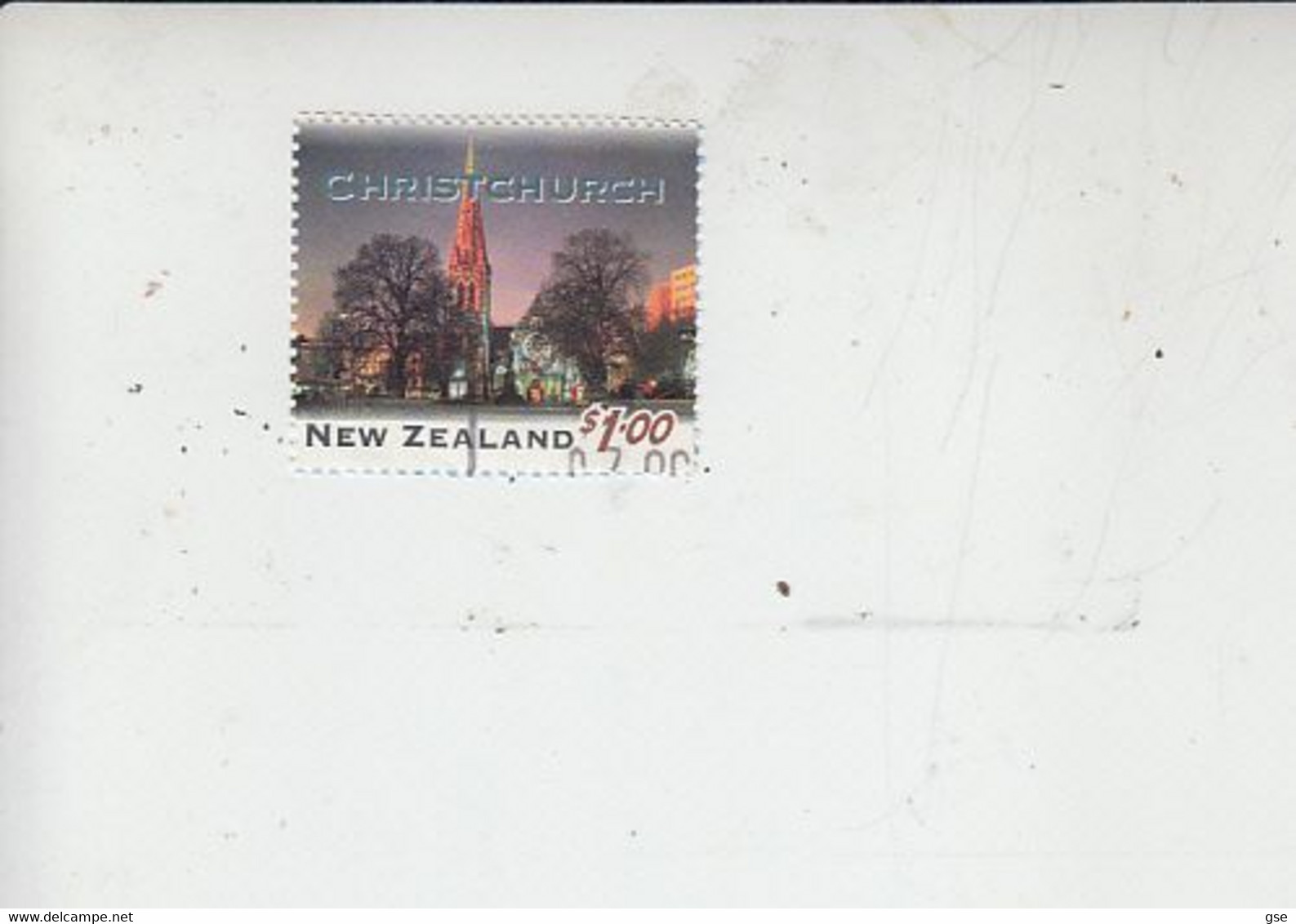 NUOVA ZELANDA - Christchurch - Gebruikt