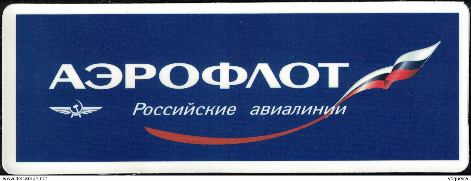 Autocollant Aeroflot Russian Airlines Compagnie Aérienne - Stickers