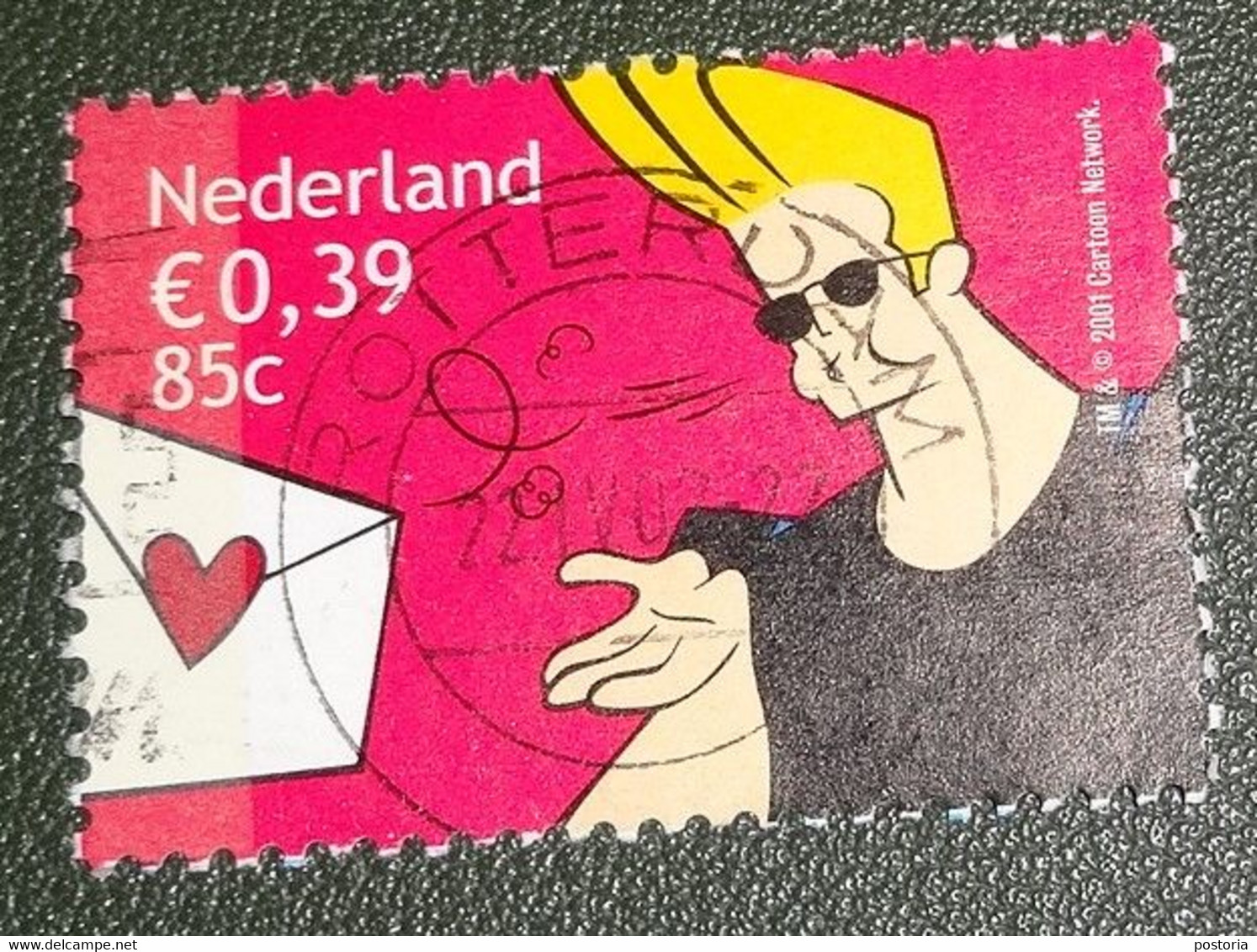 Nederland - NVPH - 1996 - 2001 - Gebruikt - Cancelled - Vijf Maal Cartoons - Johnny Bravo - Usati