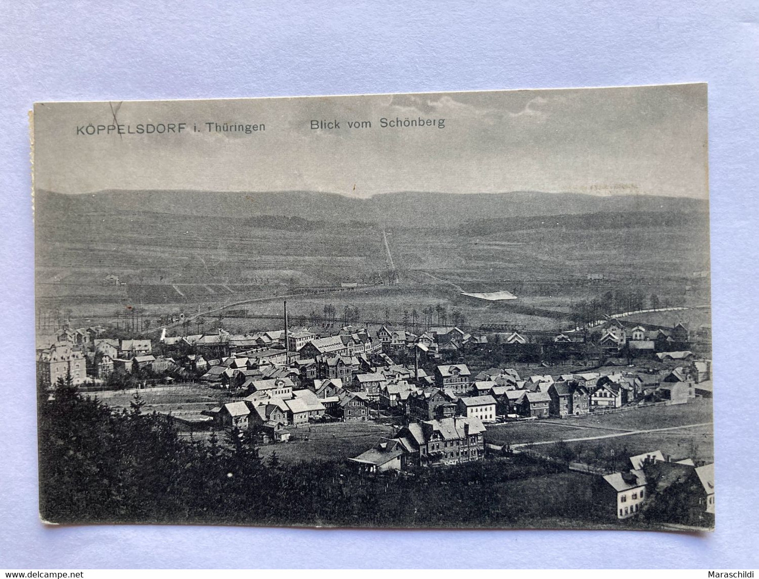 Klöppelsdorf,Sonneberg,  Blick Vom Schönberg - Sonneberg