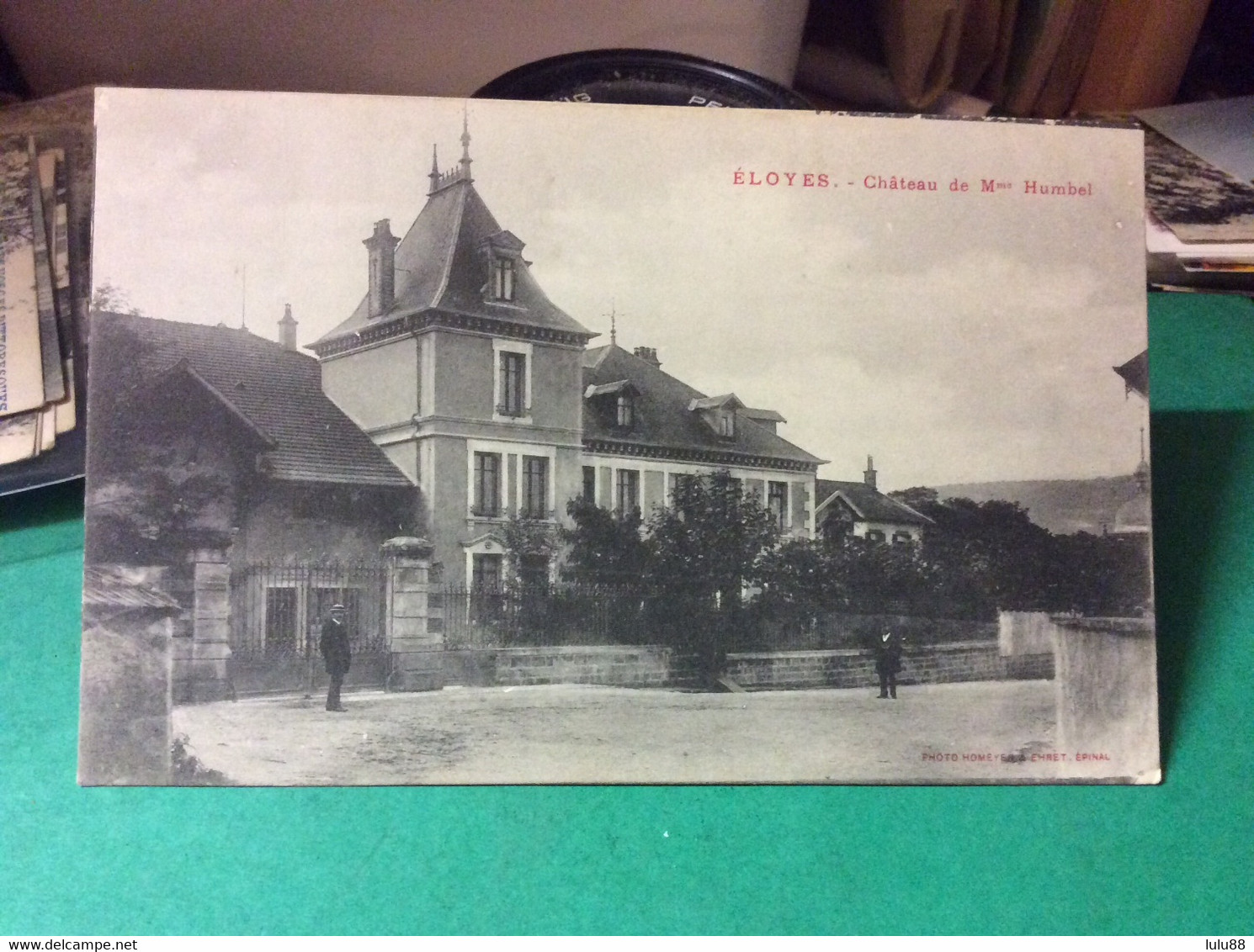 ♥️ ELOYES . Château Vitu Et Humbel LOT DE 2 CARTES - Pouxeux Eloyes