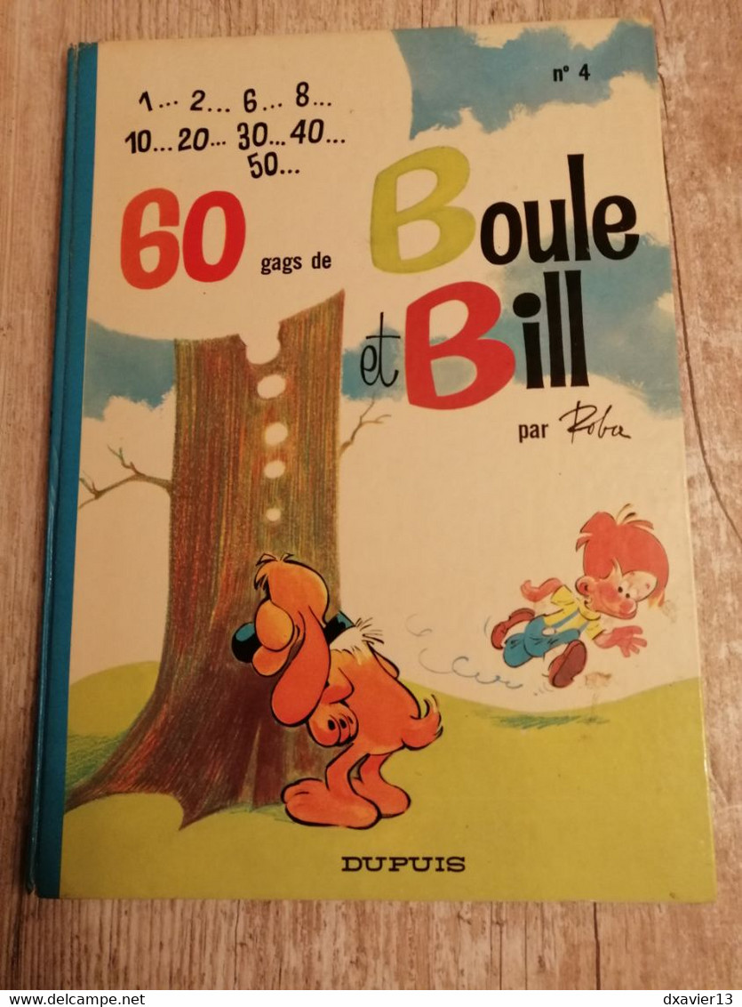 Bande Dessinée - Boule Et Bill 04 - 60 Gags De Boule Et Bill (1975) - Boule Et Bill