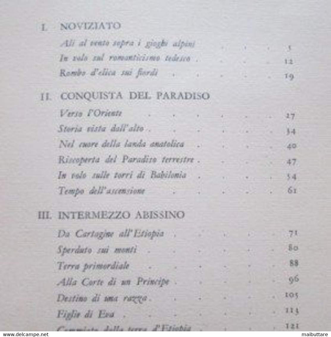 DA SOLO, TRAVERSO I CIELI - ANNO 1934 -ED. MONDADORI -Cod.L423-504 M+D+E