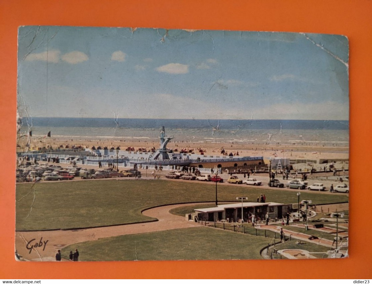 LE TOUQUET PLAGE CITROEN PEUGEOT RENAULT GOLF MINIATURE PISCINE - Le Touquet