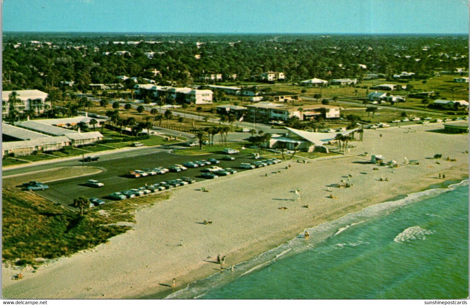 Florida Venice Aerial View Of Casino 1970 - Venice