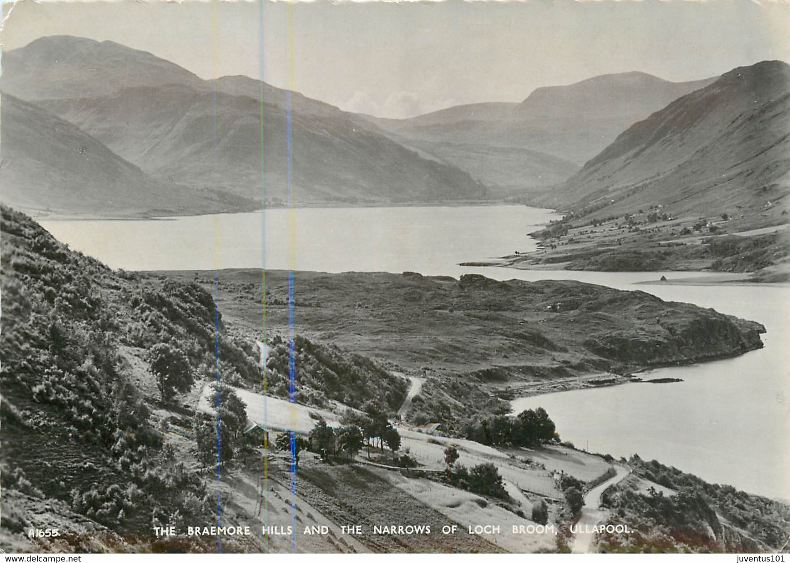 CPSM The Braemore Hills And The Narrows Of Loch Broom,Ullapool    L1016 - Ross & Cromarty