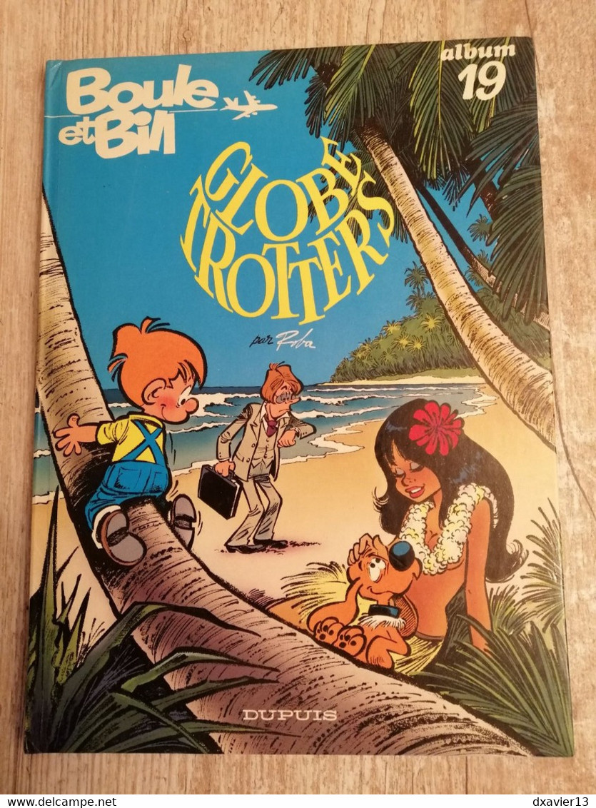 Bande Dessinée - Boule Et Bill 19 - Album N°19 Des Gags De Boule Et Bill - Globe Trotters (1982) - Boule Et Bill