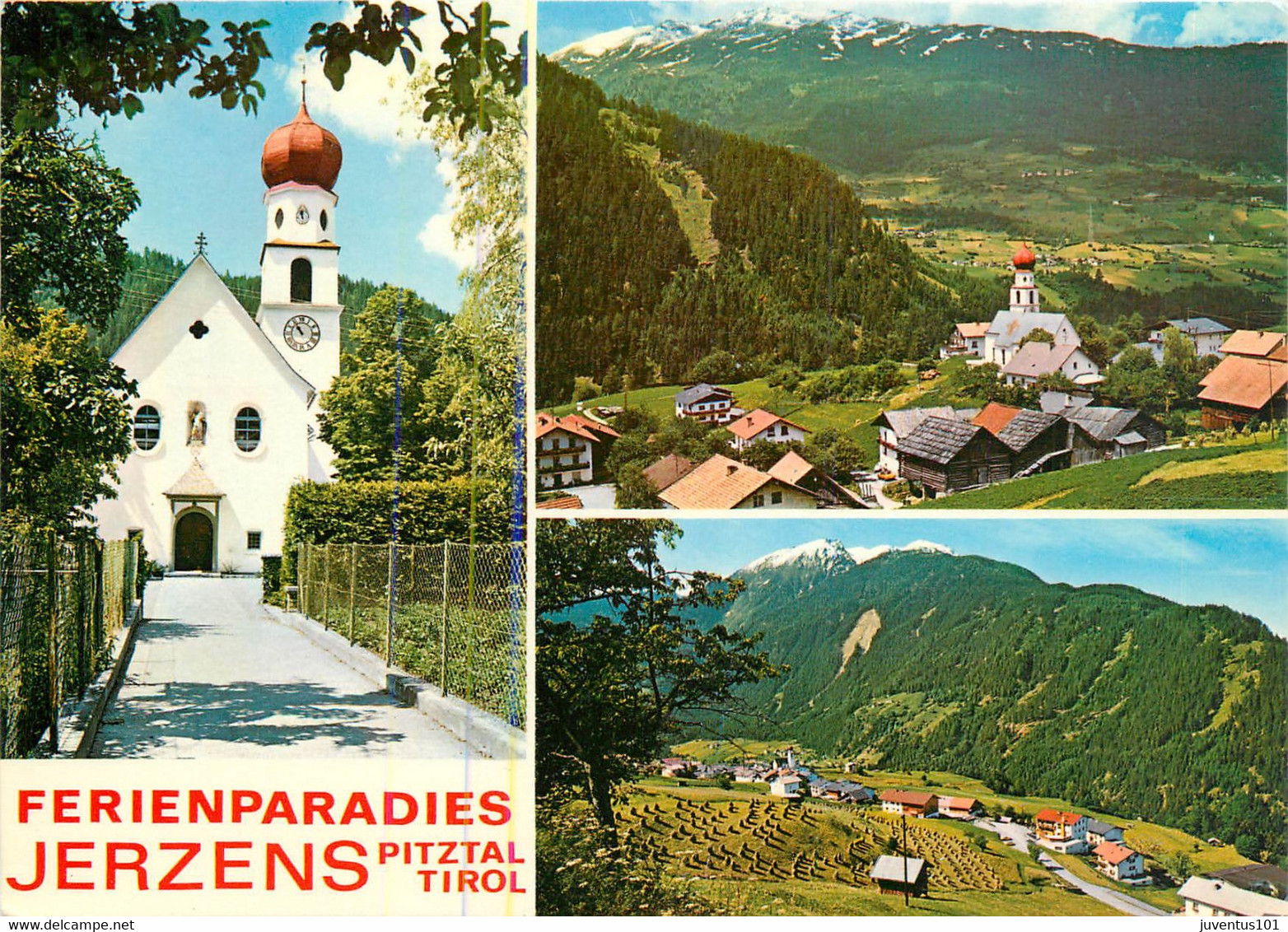 CPSM Jerzens Am Sonnanhang Des Hochzeigers-Pitztal-Tirol-Beau Timbre      L1017 - Pitztal