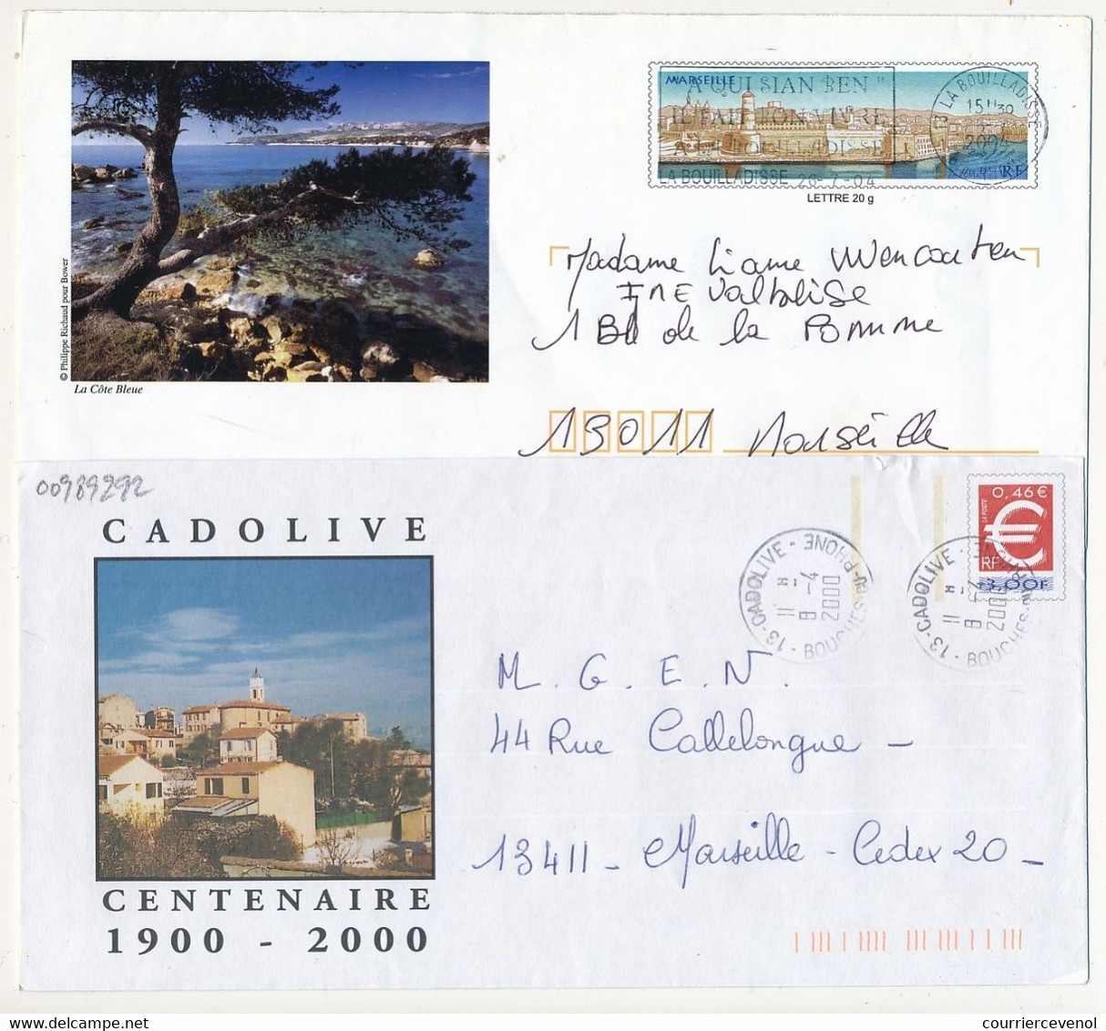 20 PAP Différents - Villes Et Villages Du Sud De La France - Oblitérés, Bon état Général - Prêts-à-poster: Other (1995-...)