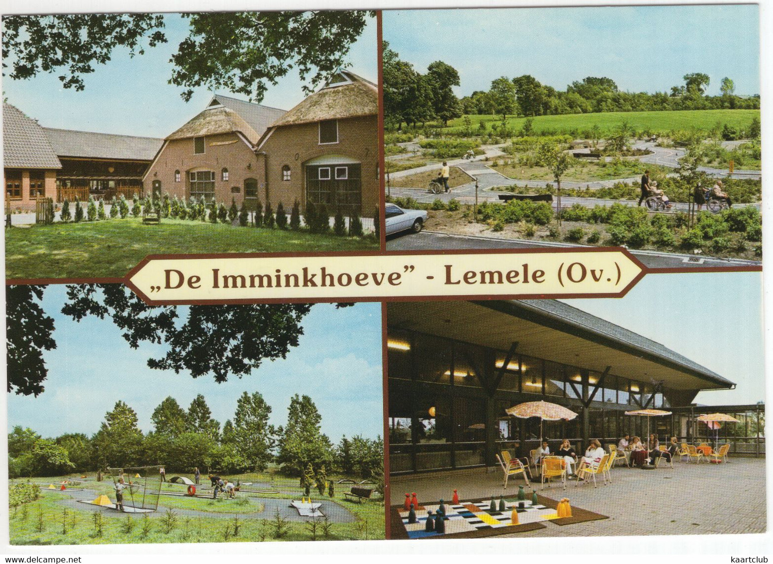 Lemele - Vak. Centr. V. Gehandicapten 'De Imminkhoeve', Lemelerweg 41 - (Nederland/Holland) - O.a. MIDGET / MINIGOLF - Ommen