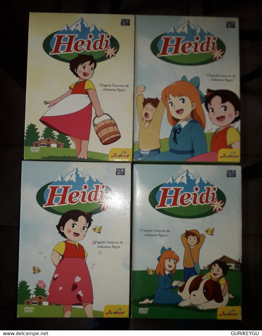 Coffret DVD HEIDI N° 1.2.3.4.5.6.7.8.9.10 à 16 Box EO 20 Heures 52 épisodes 2005 Collection Complète - Cartoons