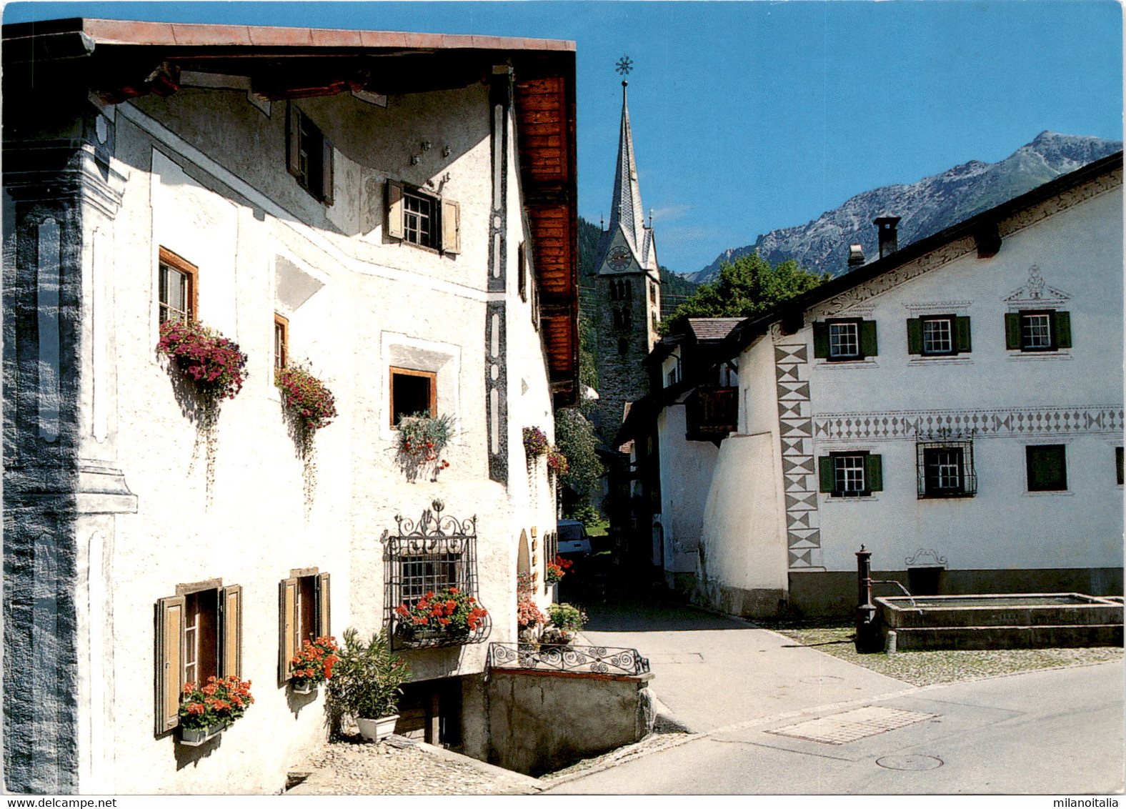 Bergün / Bravuogn - Albulatal (10-592) * 27. 6. 2001 - Bergün/Bravuogn