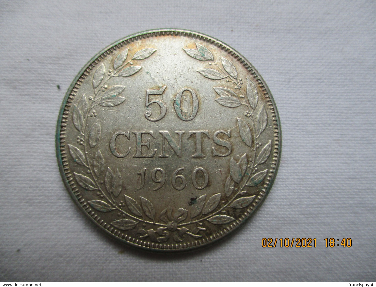 Libéria: 50 Cents 1960 - Liberia