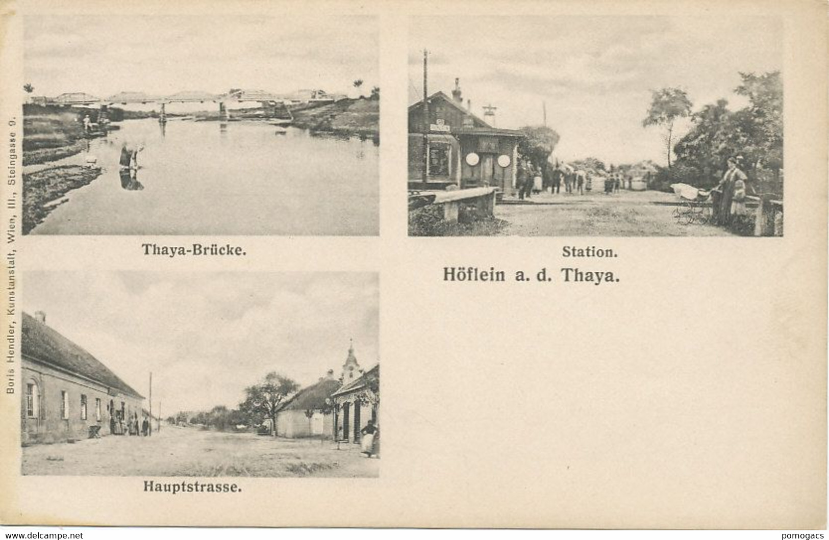 Hevlín  /  Höflein An Der Thaya / Bahnhof - Tschechische Republik