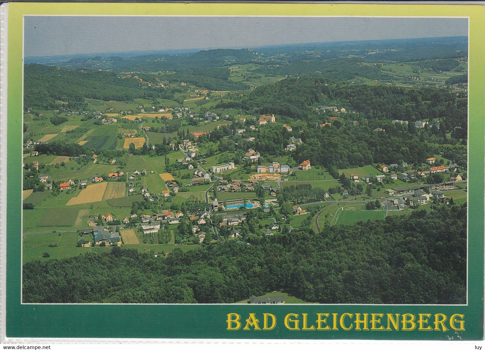 BAD GLEICHENBERG - Fliegeraufnahme, Luftpild Panorama, Kurort In Der Steiermark - Bad Gleichenberg