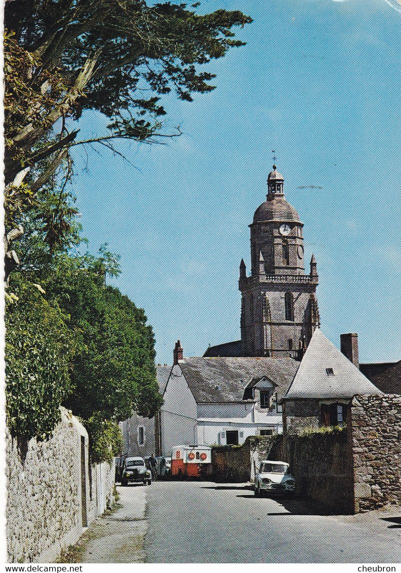 80. HORNOY. CPSM. L'EGLISE . ANNEE 1971 + TEXTE - Hornoy Le Bourg