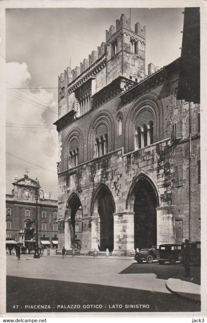 Cartolina - Piacenza - Palazzo Gotico - Piacenza