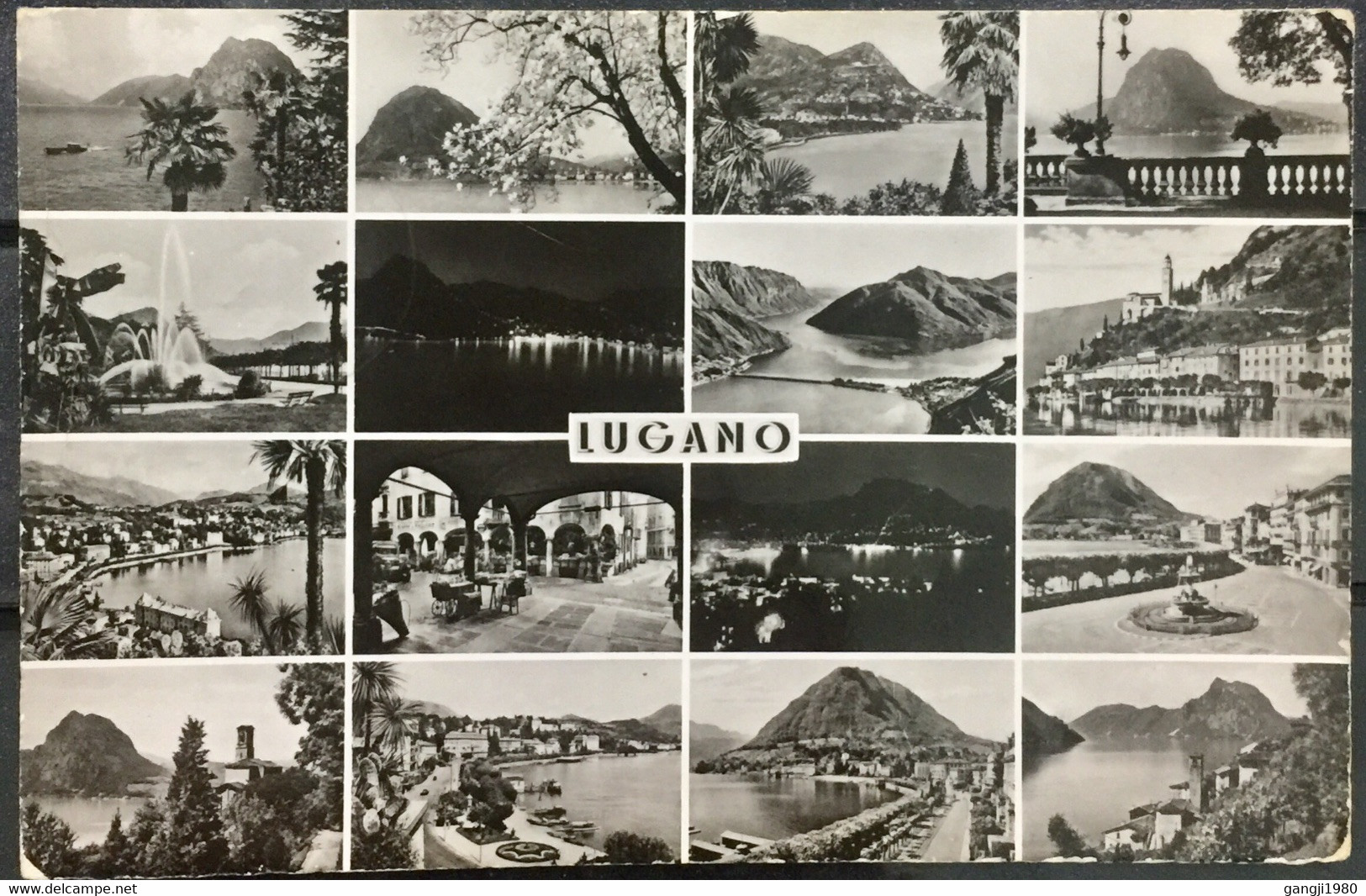 SWITZERLAND ,LUGANO 16 VIEWS IMAGED - Swazilandia