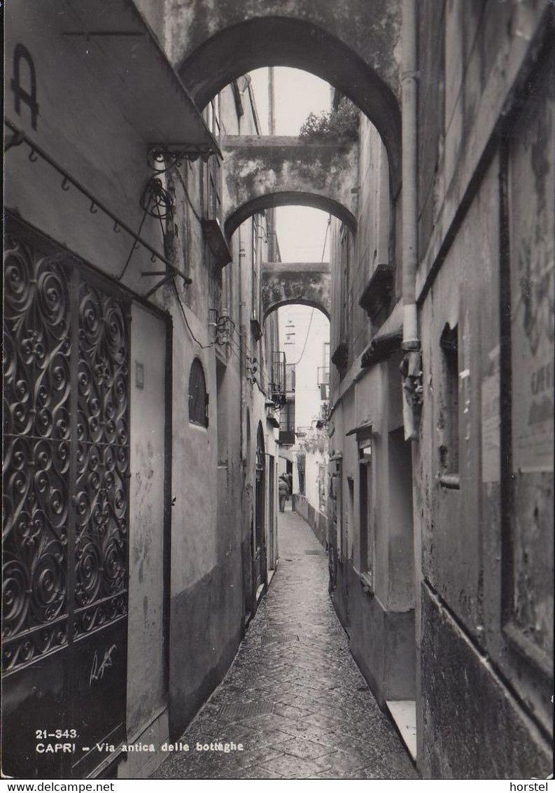 Italien - Capri - Small Street - Gasse - Carpi