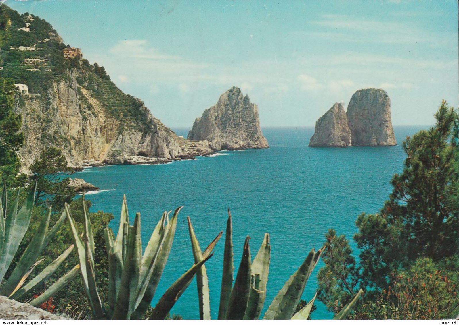 Italien - Capri - Grup Gardens - Beach - 3x Nice Stamps - Carpi