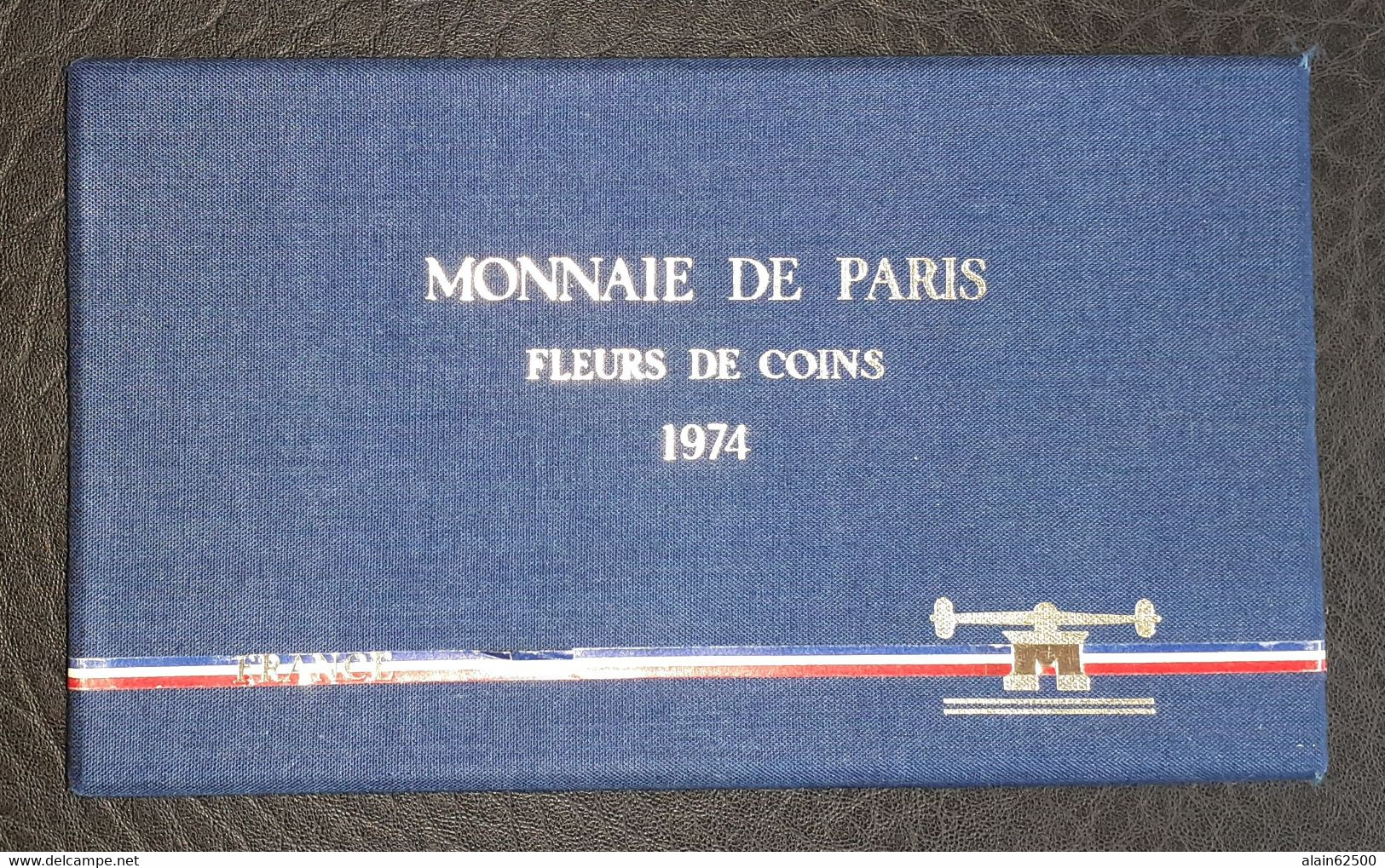 SERIE FDC 1974 . TRANCHE  A . - BU, Proofs & Presentation Cases