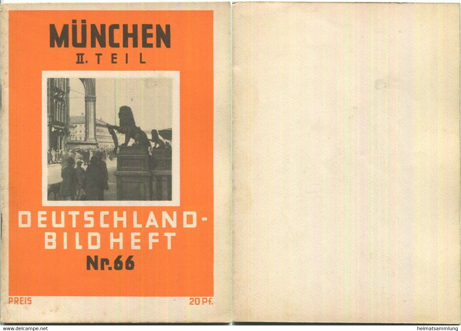 Nr. 66 Deutschland-Bildheft - München Teil II - München