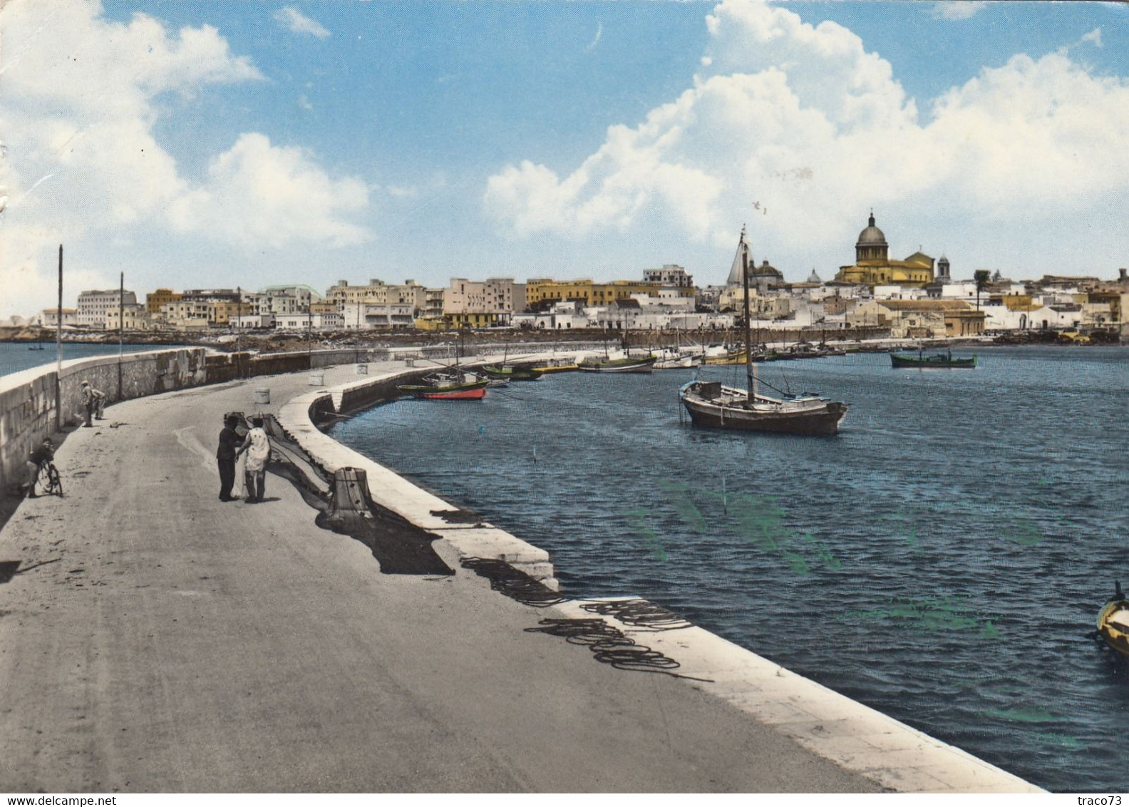 MARSALA  /  Panorama Dal Mare _ Viaggiata - Marsala