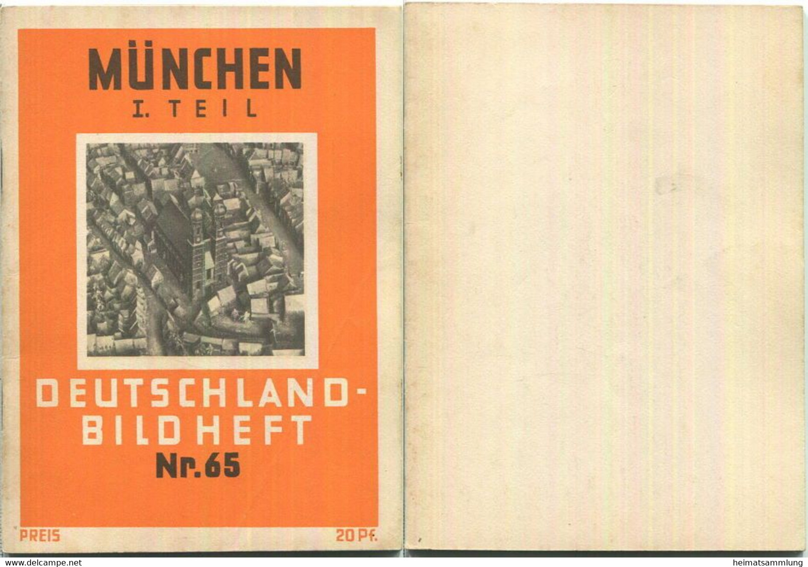 Nr. 65 Deutschland-Bildheft - München Teil I - München