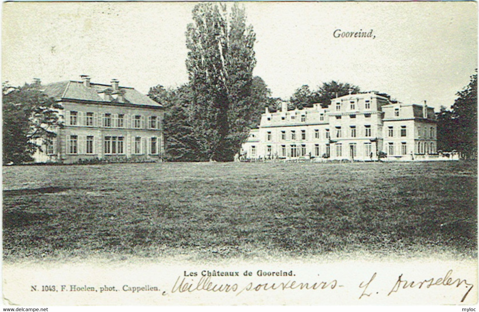Gooreind.  Châteaux De Gooreind. - Wuustwezel