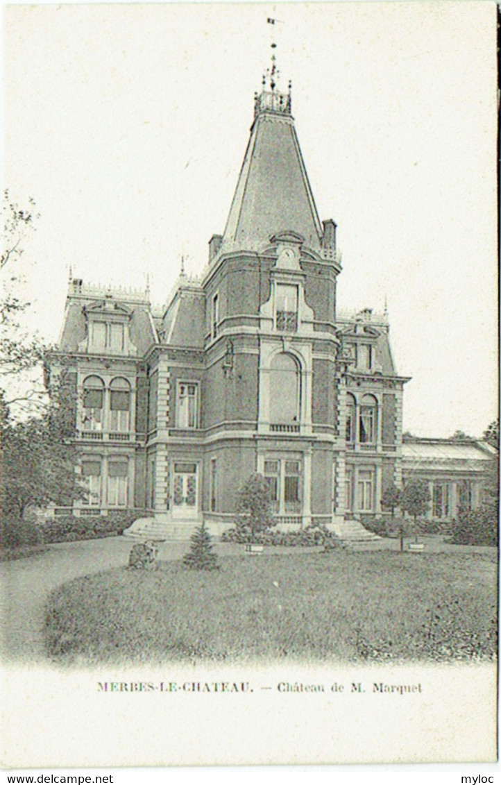 Merbes-Le-Château. Château De M. Marquet. - Merbes-le-Château