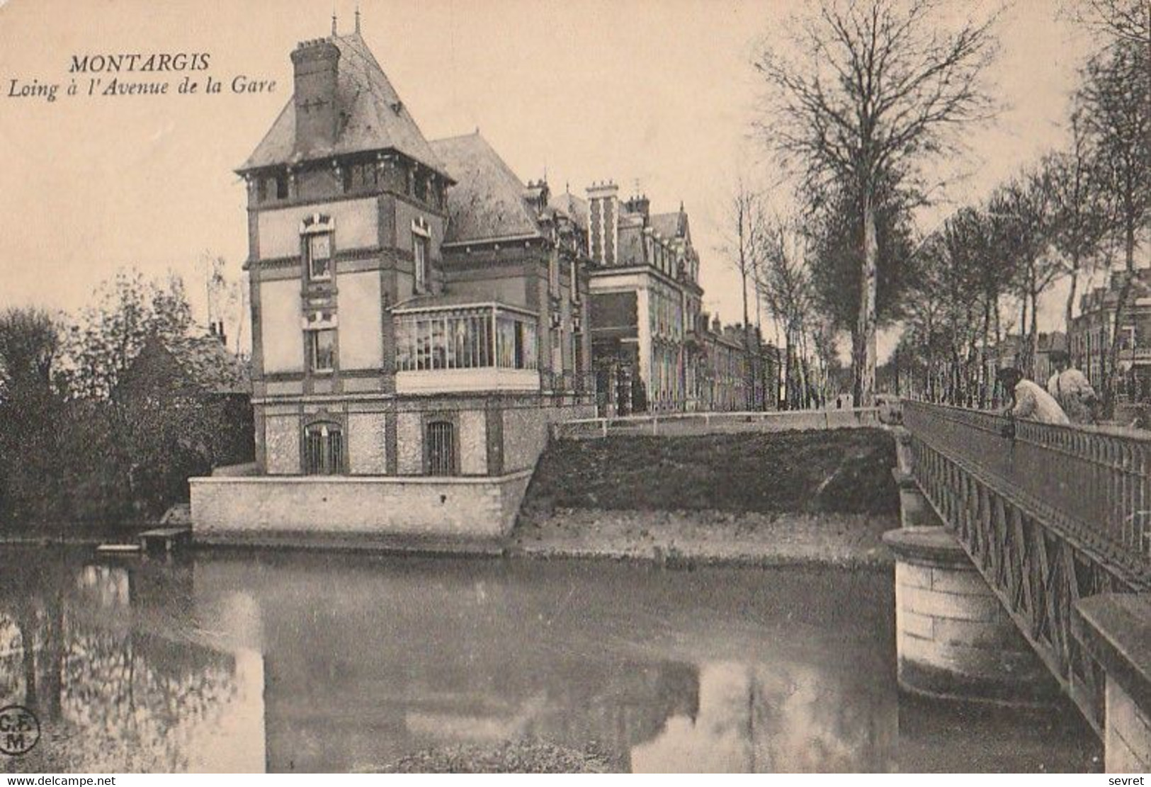 MONTARGIS. - Le Loing à L'Avenue De La Gare - Montargis